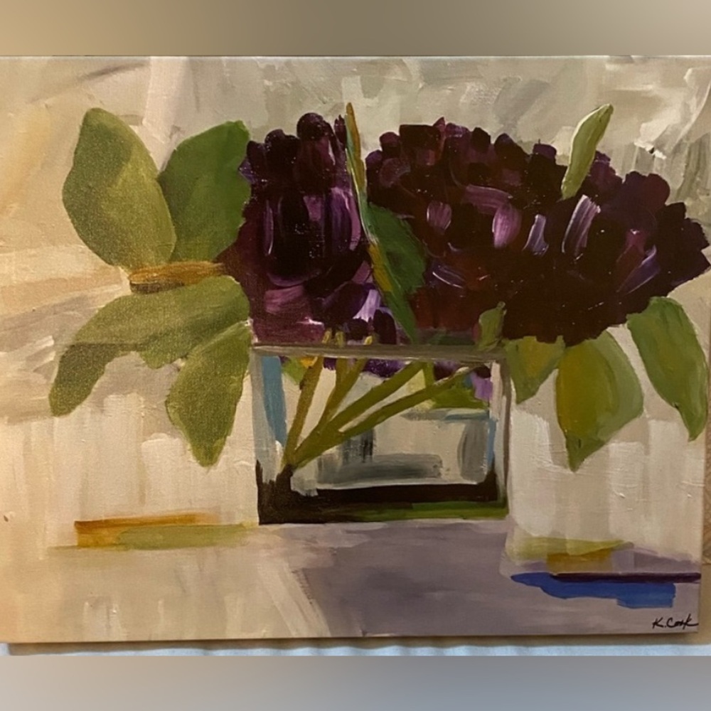 Purple Trio 16x20” Print.